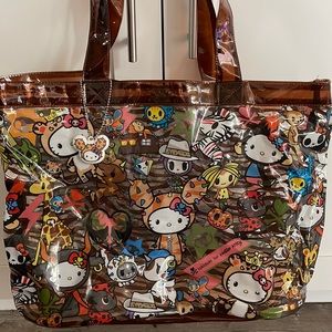 Tokidoki Hello Kitty Clear Tote Bag